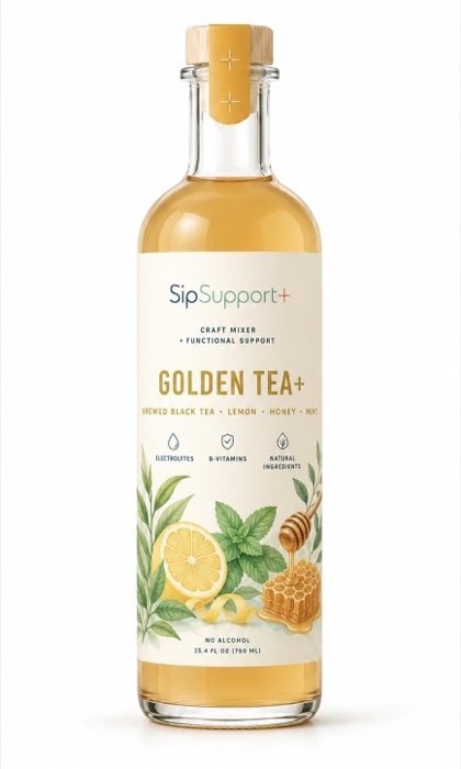 Golden Tea+ bottle